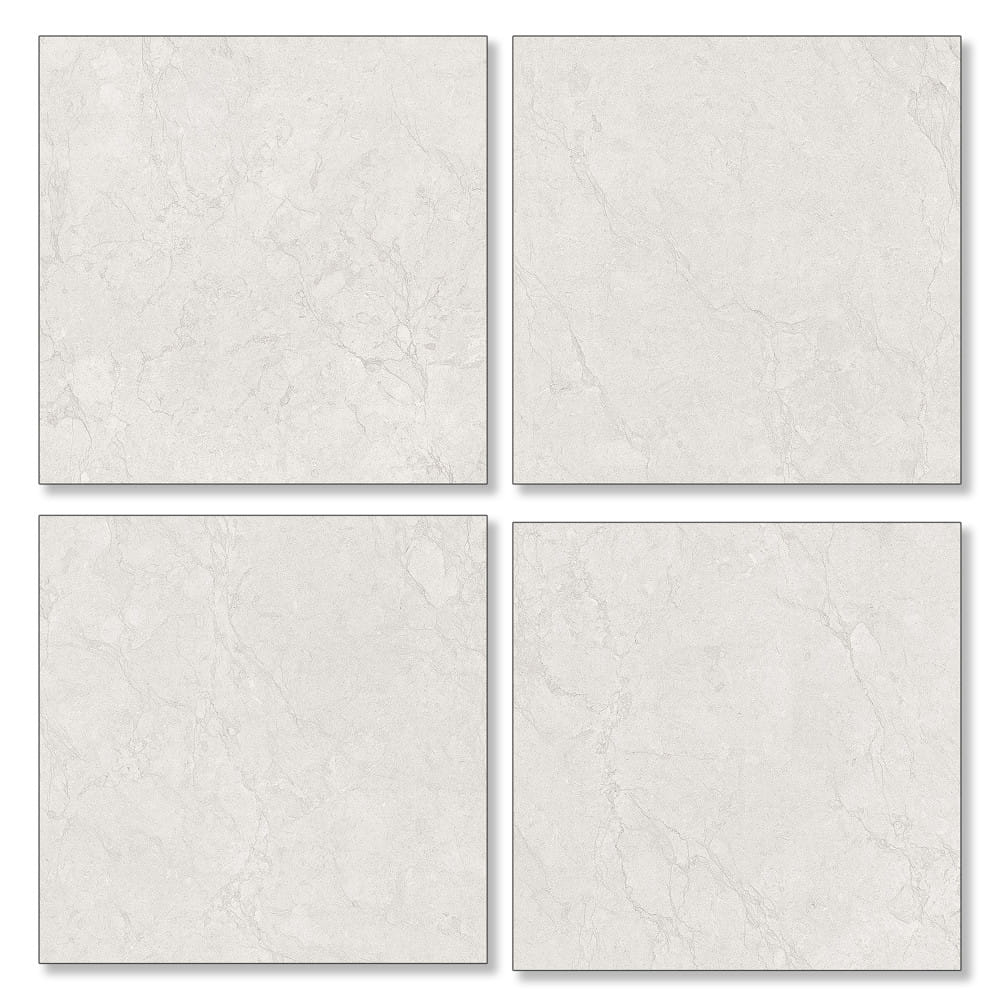 กระเบื้องพื้นพอร์ซเลน 60x60 ซม. DURAGRES เว็ม  ไลท์เกรย์ A 1.44 ตร.ม.