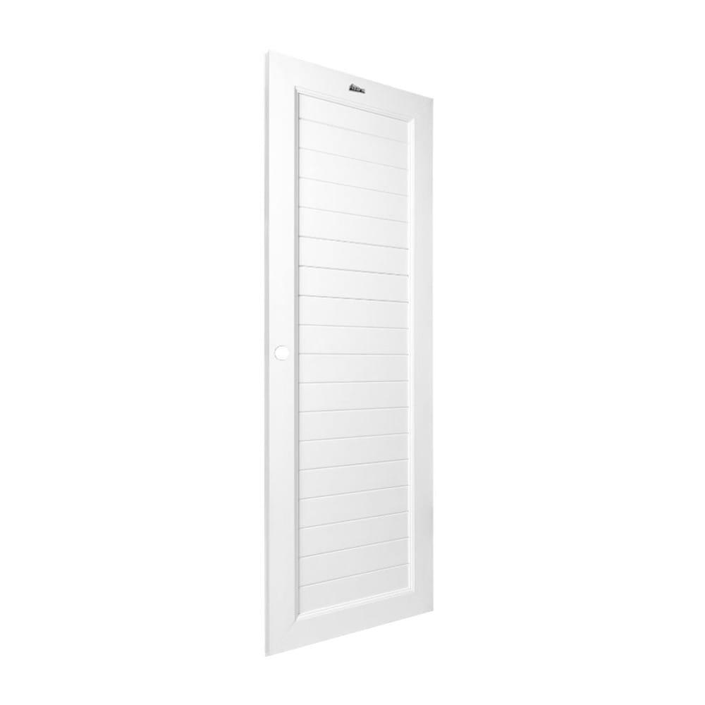 ชุดประตูห้องน้ำพร้อมวงกบ UPVC เจาะลูกบิด ASARA S931 70x200 ซม. สีขาว