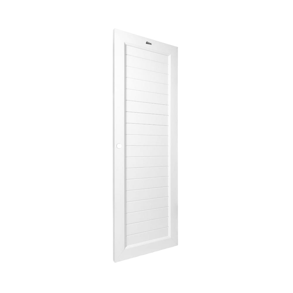 ชุดประตูห้องน้ำพร้อมวงกบ UPVC เจาะลูกบิด ASARA S932 80x200 ซม. สีขาว