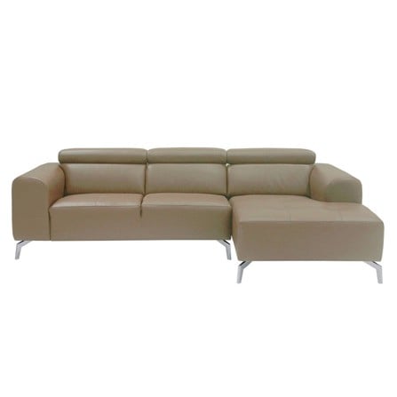 โซฟาเข้ามุมขวา SOFA SOLUTIONS GURIN 19218104 สีน้ำตาล_0