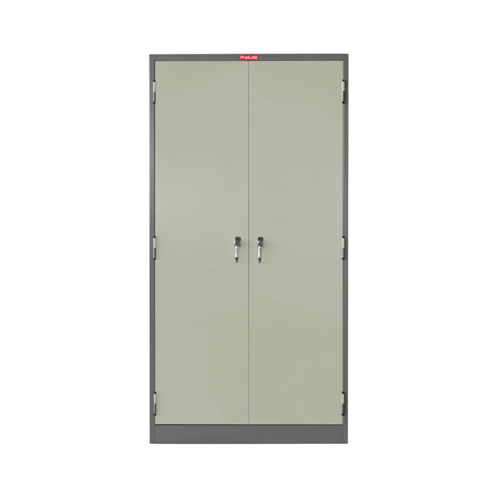 ตู้เหล็กสูงบานเปิด PRELUDE PK-110 92 ซม. สีเทา