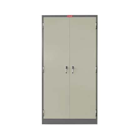 ตู้เหล็กสูงบานเปิด PRELUDE PK-110 92 ซม. สีเทา_1