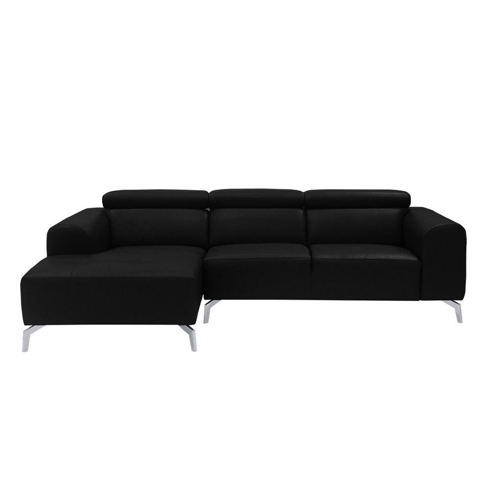โซฟาเข้ามุมซ้าย SOFA SOLUTIONS GURIN 19218090 สีดำ