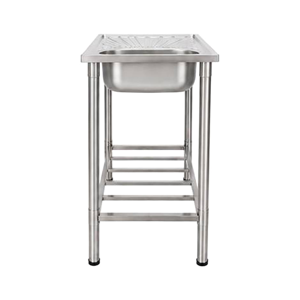 ซิงค์ขาตั้ง 1 หลุม 1 ที่พัก TEKA LINEA AS 75 1B 1D SS สีเงิน
