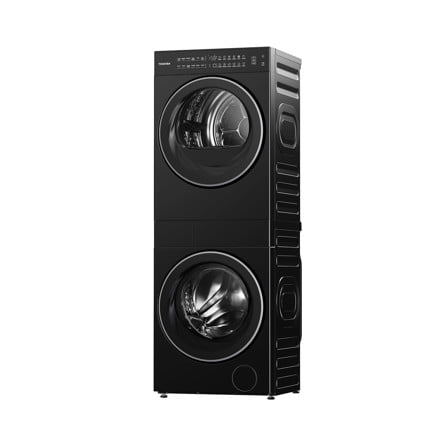 ตู้ซักผ้าและอบผ้า TOSHIBA TW-T40BZP140MWT(KK) 13/9 กก. HEAT PUMP อินเวอร์เตอร์ สีดำ_1
