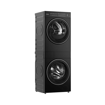 ตู้ซักผ้าและอบผ้า TOSHIBA TW-T40BZP140MWT(KK) 13/9 กก. HEAT PUMP อินเวอร์เตอร์ สีดำ_2