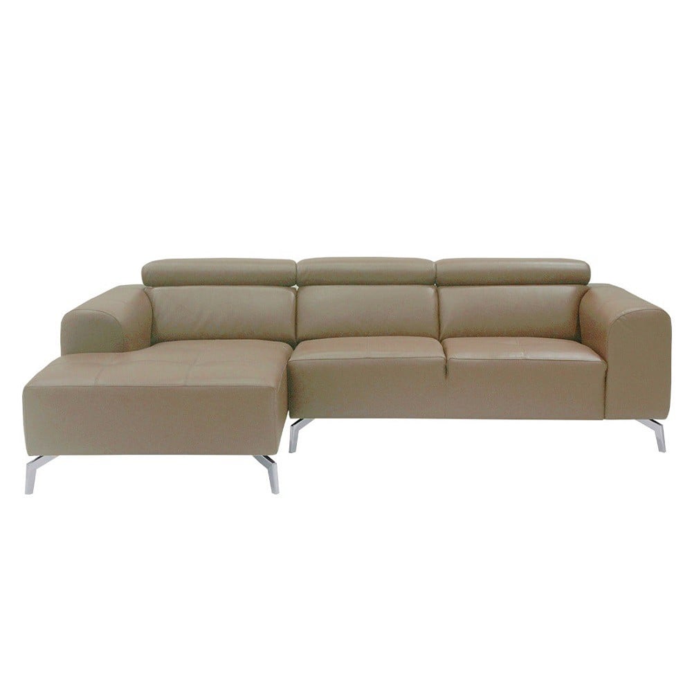 โซฟาเข้ามุมซ้าย SOFA SOLUTIONS GURIN 19218096 สีน้ำตาล