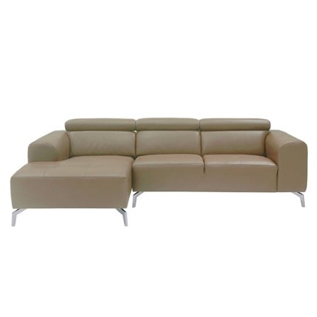 โซฟาเข้ามุมซ้าย SOFA SOLUTIONS GURIN 19218096 สีน้ำตาล_0