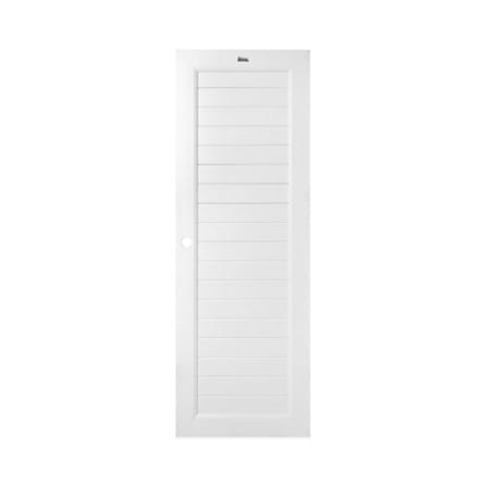 ประตูห้องน้ำ UPVC เจาะรูลูกบิด ASARA S931 70x200 ซม. สีขาว_0