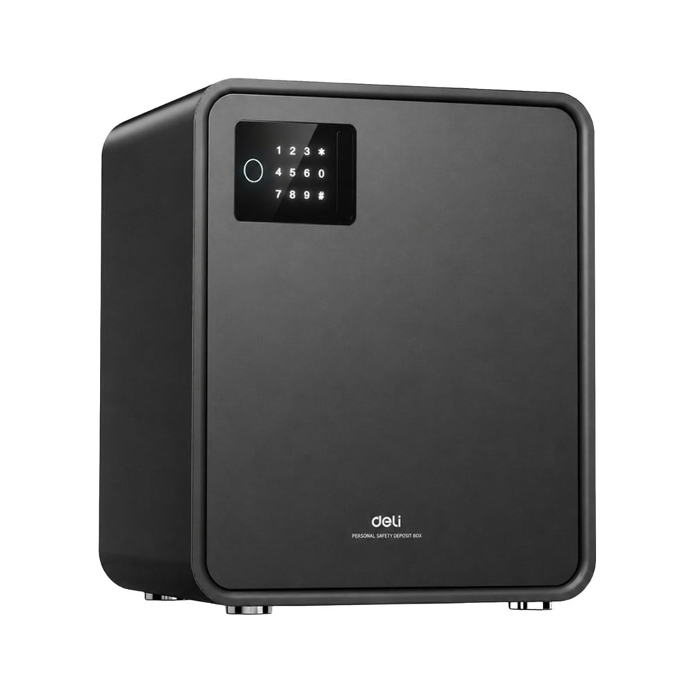ตู้นิรภัย FINGERPRINT DELI AE888-NZ-BK-01 สีดำ