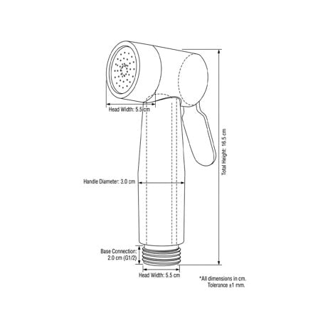 สายฉีดชำระครบชุด DONMARK GL-4727 สเตนเลส_5