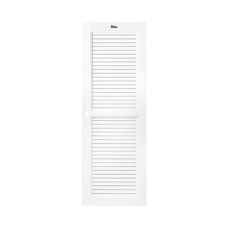 ประตูห้องน้ำ UPVC เจาะรูลูกบิด ASARA S937 70x200 ซม. สีขาว_0