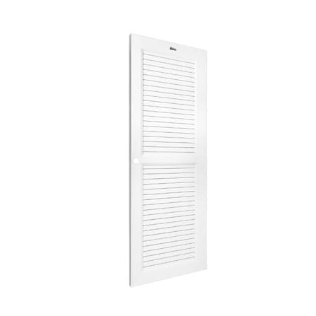 ประตูห้องน้ำ UPVC เจาะรูลูกบิด ASARA S937 70x200 ซม. สีขาว_1