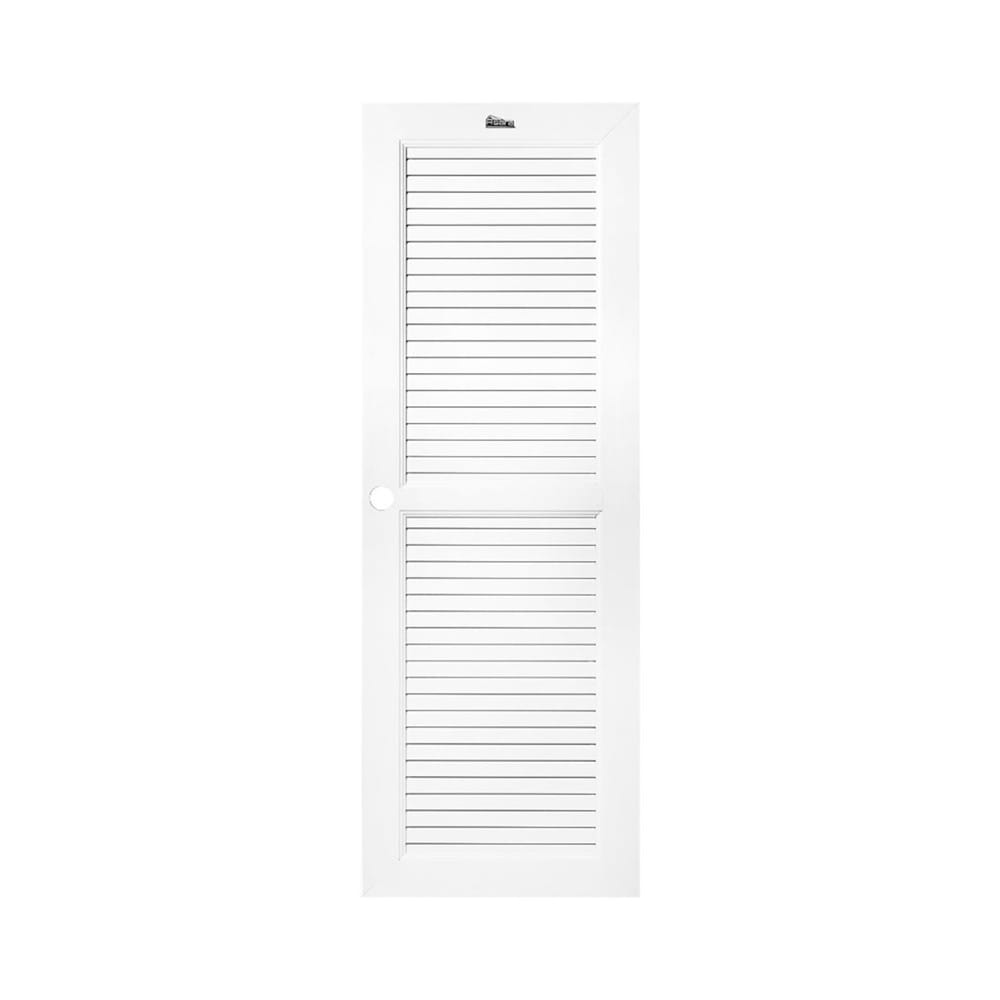 ประตูห้องน้ำ UPVC เจาะลูกบิด ASARA A811 70x180 ซม. สีขาว