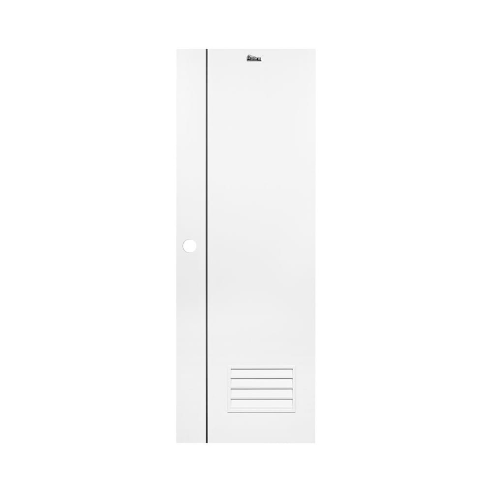 ประตูห้องน้ำ UPVC เจาะลูกบิด  ASARA A812 70x180 ซม. สีขาว