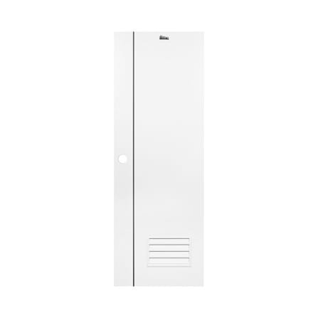 ประตูห้องน้ำ UPVC เจาะลูกบิด  ASARA A812 70x180 ซม. สีขาว_0