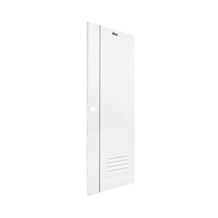 ประตูห้องน้ำ UPVC เจาะลูกบิด  ASARA A812 70x180 ซม. สีขาว_1