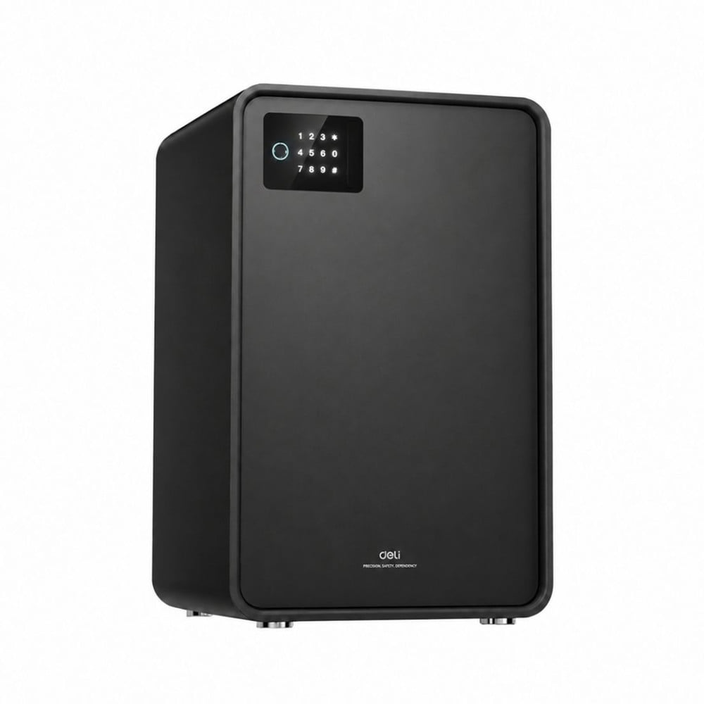 ตู้นิรภัย FINGERPRINT DELI AE889-Z-BG-01 สีดำ