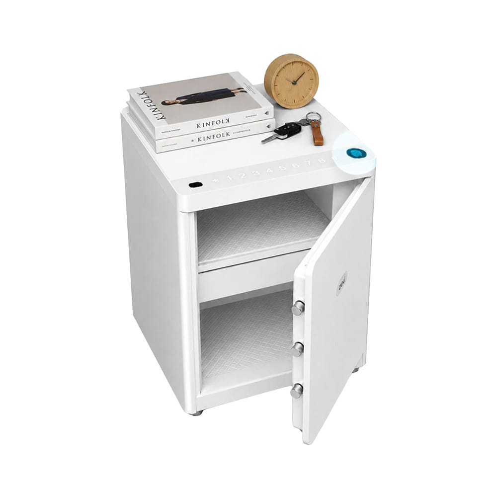 ตู้นิรภัย FINGERPRINT DELI ET606-WH-01  สีขาว