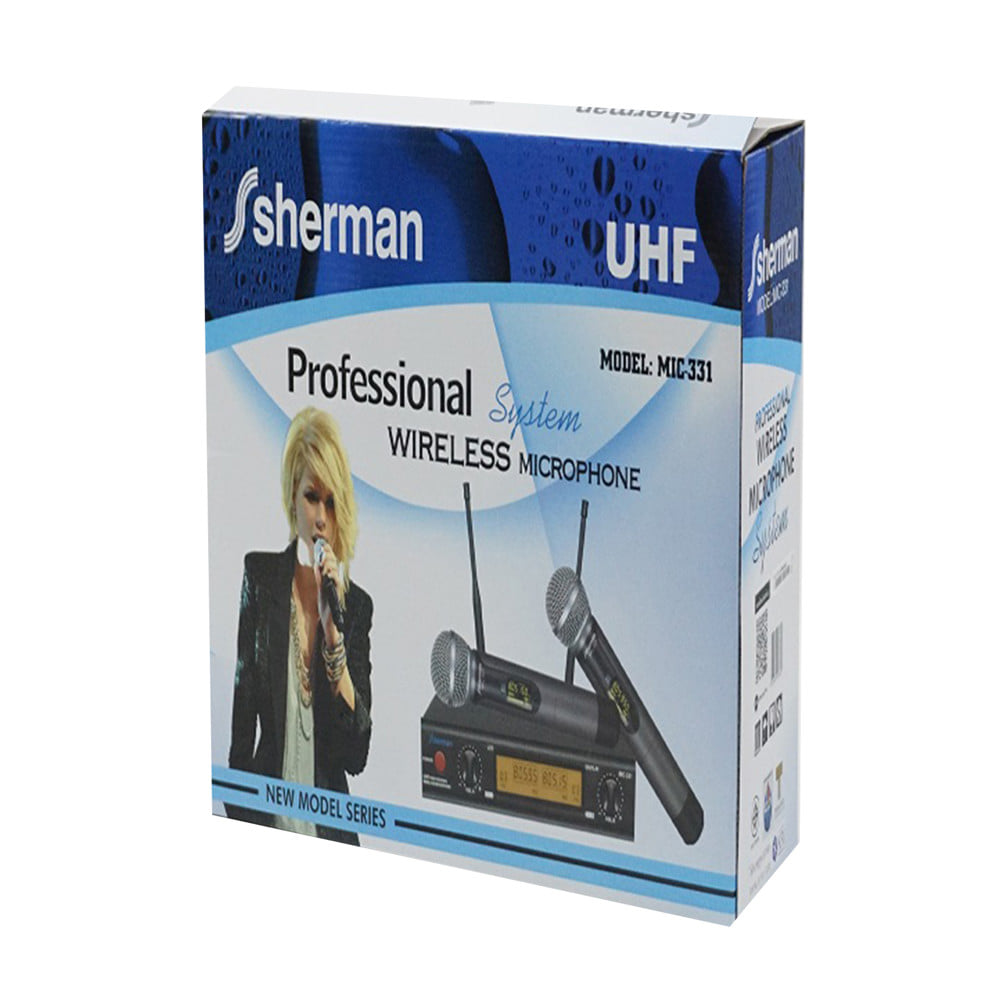 ไมโครโฟนไร้สาย SHERMAN MIC-331