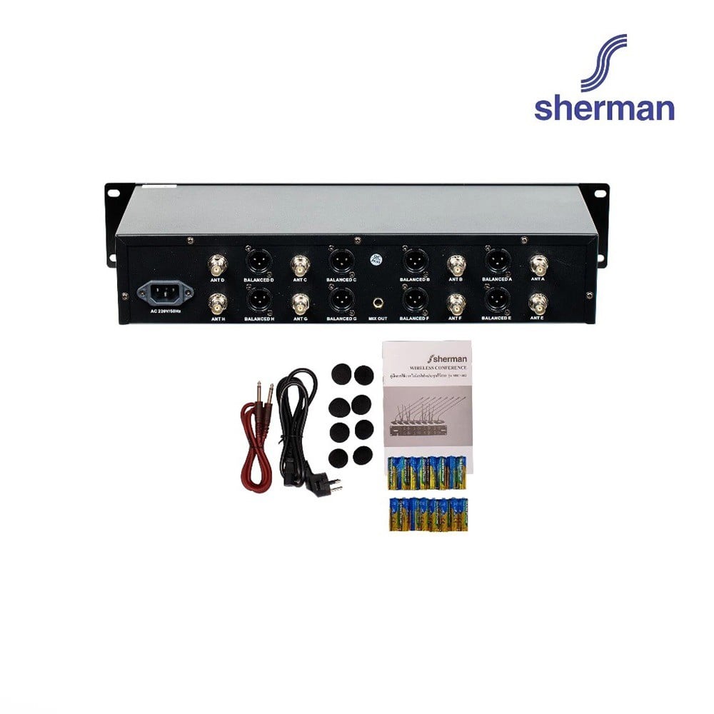 ชุดไมโครโฟนประชุมตั้งโต๊ะ SHERMAN MIC-442