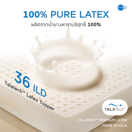 ที่นอนพ็อกเก็ตสปริง 3.5 ฟุต OMAZZ FRANK NAVEN (พร้อมชุดเครื่องนอน 6 ชิ้น)_9