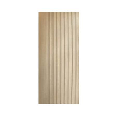 ประตูภายใน WPC ไม่เจาะลูกบิด AZLE PZW01 90x200 ซม. สี LIGHT BEECH