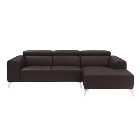 โซฟาเข้ามุมขวา SOFA SOLUTIONS 19218097 สีน้ำตาล_0