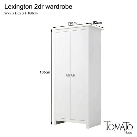 ชุดห้องนอน 6 ฟุต TOMATO HOME LEXINGTON TH-DKB-LEX4P สีขาว_7