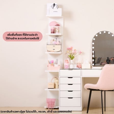 ชั้นแขวนผนัง KONCEPT VANITY 19251189 30 ซม. สีขาว_2