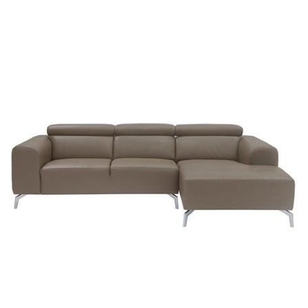 โซฟาเข้ามุมขวา SOFA SOLUTIONS GURIN 19218099 สีน้ำตาลอ่อน_0