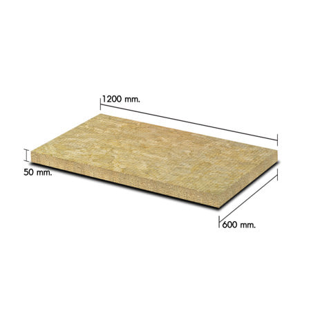 ฉนวนกันเสียง ROCKWOOL SAFE N SILENT PRO 380 หนา 2 นิ้ว 0.6x1.2 ม. (แพ็ก 4 ชิ้น)_3