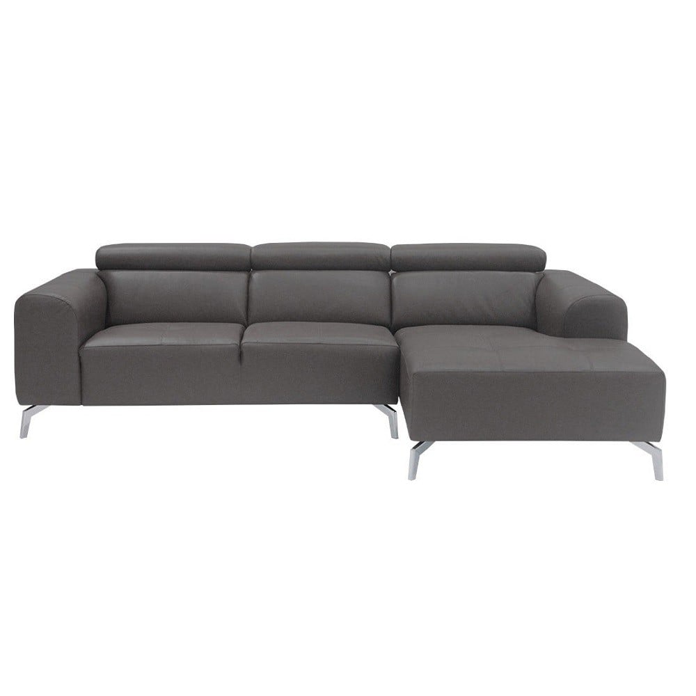 โซฟาเข้ามุมขวา SOFA SOLUTIONS GURIN 19218100 สีเทา