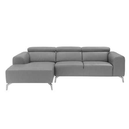 โซฟาเข้ามุมซ้าย SOFA SOLUTIONS 19218095  สีเทาอ่อน_0