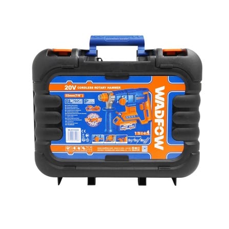 สว่านโรตารี่ไร้สาย (พร้อมแบตเตอรี่และแท่นชาร์จ) WADFOW WLM15225 20 โวลต์_9