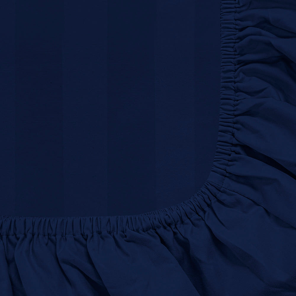 ชุดผ้าปูที่นอน 6 ฟุต (ชุด 5 ชิ้น) PICASSO CLASSIC สี NAVY BLUE