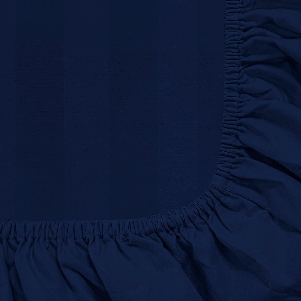 ชุดผ้าปูที่นอน 6 ฟุต (ชุด 6 ชิ้น) PICASSO CLASSIC สี NAVY BLUE