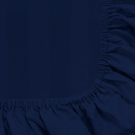ชุดผ้าปูที่นอน 6 ฟุต (ชุด 6 ชิ้น) PICASSO CLASSIC สี NAVY BLUE_2