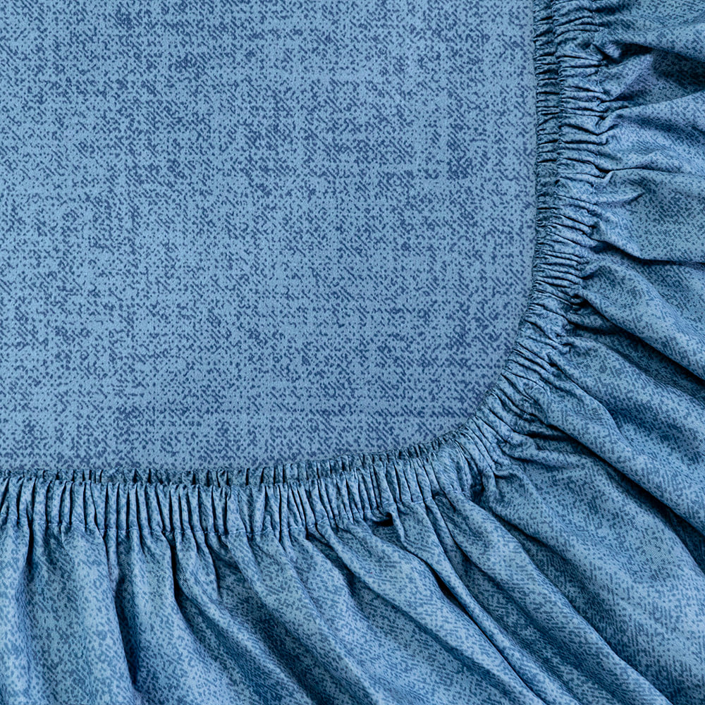ชุดผ้าปูที่นอน 6 ฟุต (ชุด 6 ชิ้น) PICASSO CLASSIC สี BLUE