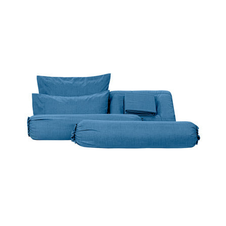 ชุดผ้าปูที่นอน 6 ฟุต (ชุด 6 ชิ้น) PICASSO CLASSIC สี BLUE_1