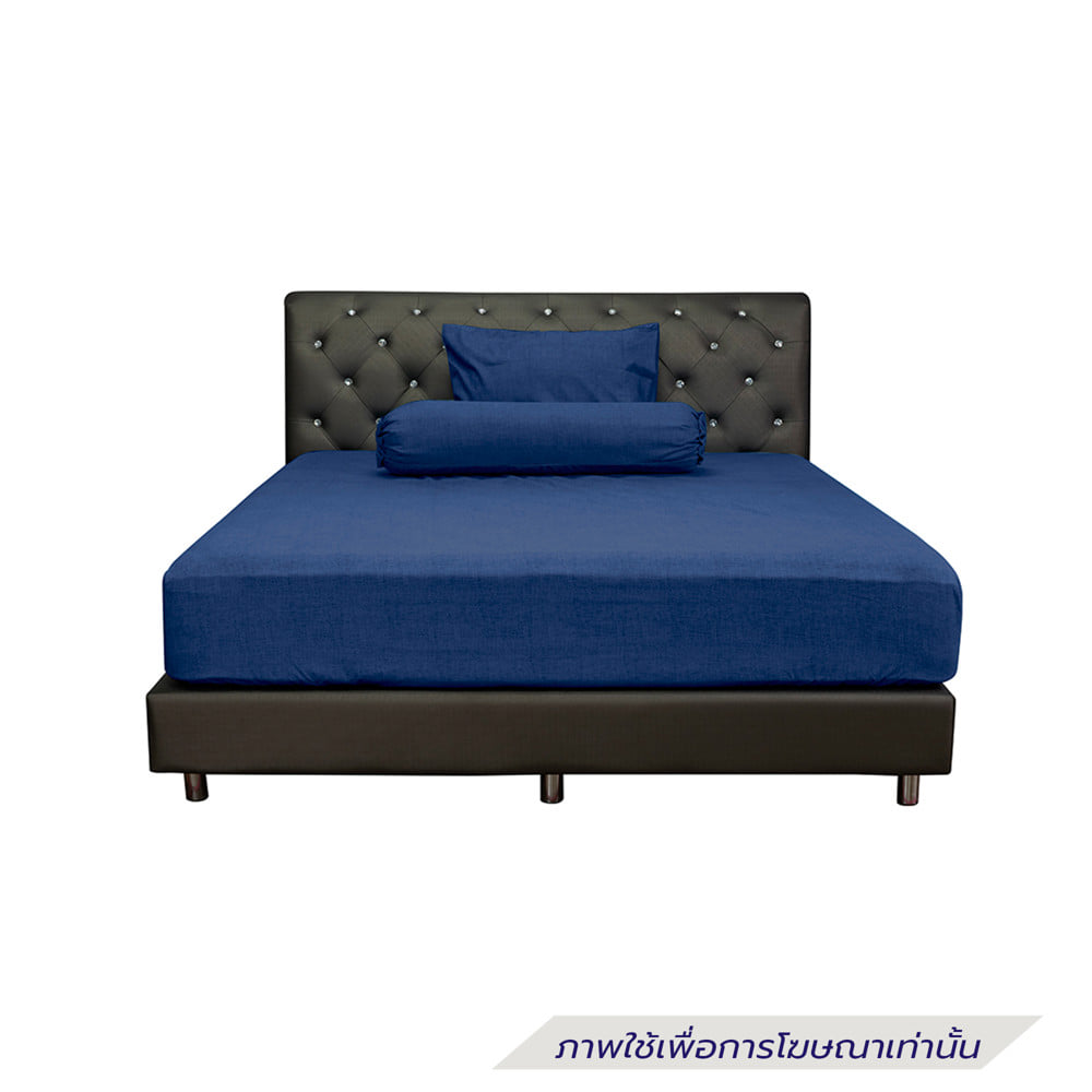 ชุดผ้าปูที่นอน 3.5 ฟุต (ชุด 4 ชิ้น) PICASSO CLASSIC สี NAVY BLUE