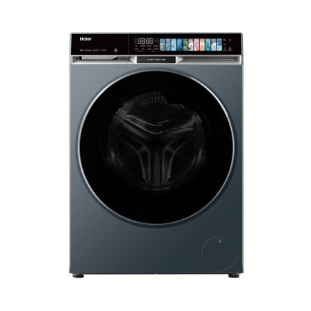 เครื่องซักผ้าฝาหน้า HAIER HW180-BPD14387GNU1 X9 18 กก. 1400 RPM อินเวอร์เตอร์ สีฟ้าครามเข้ม_0