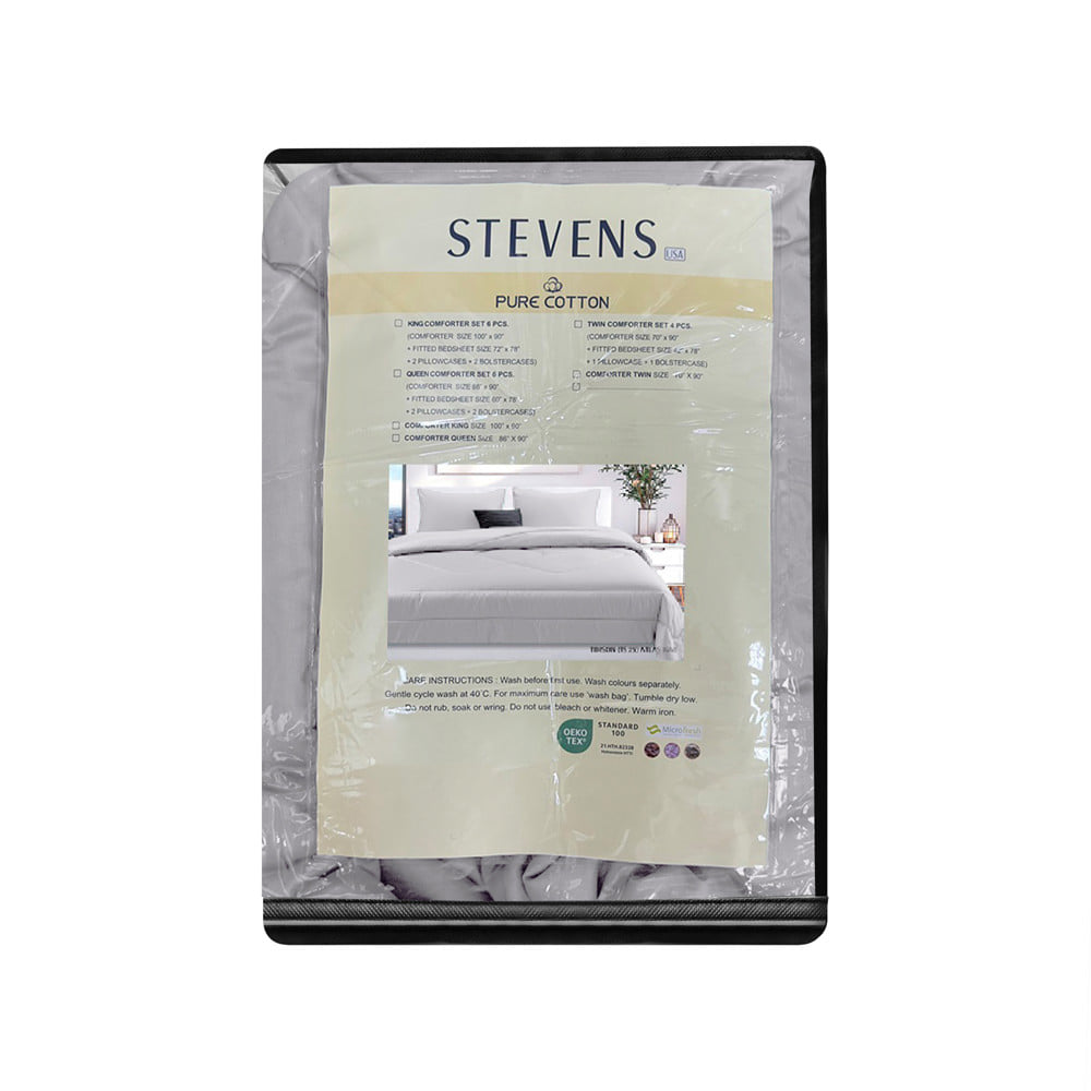 ผ้านวม STEVENS PURE COTTON 100x90 นิ้ว EL14GR
