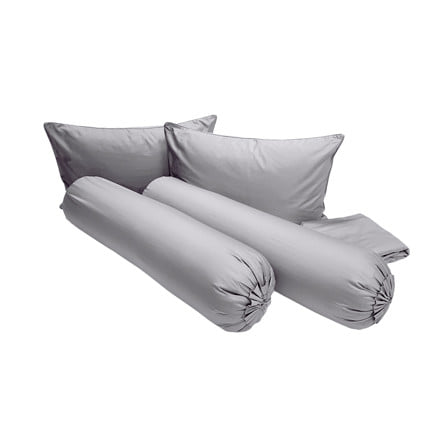 ชุดผ้าปูที่นอน 6 ฟุต (ชุด 5 ชิ้น) STEVENS PURE COTTON EL14GR_1