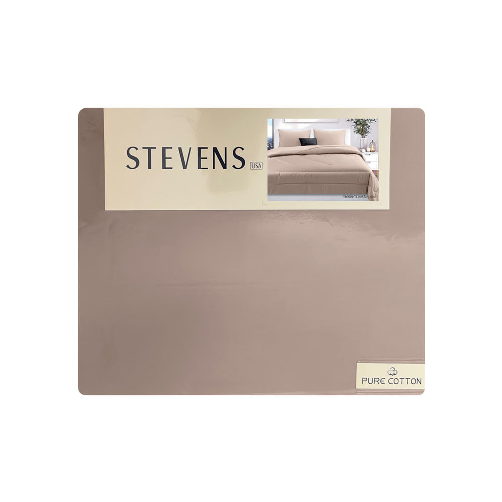 ชุดผ้าปูที่นอน 3.5 ฟุต (ชุด 3 ชิ้น) STEVENS PURE COTTON EL14BI
