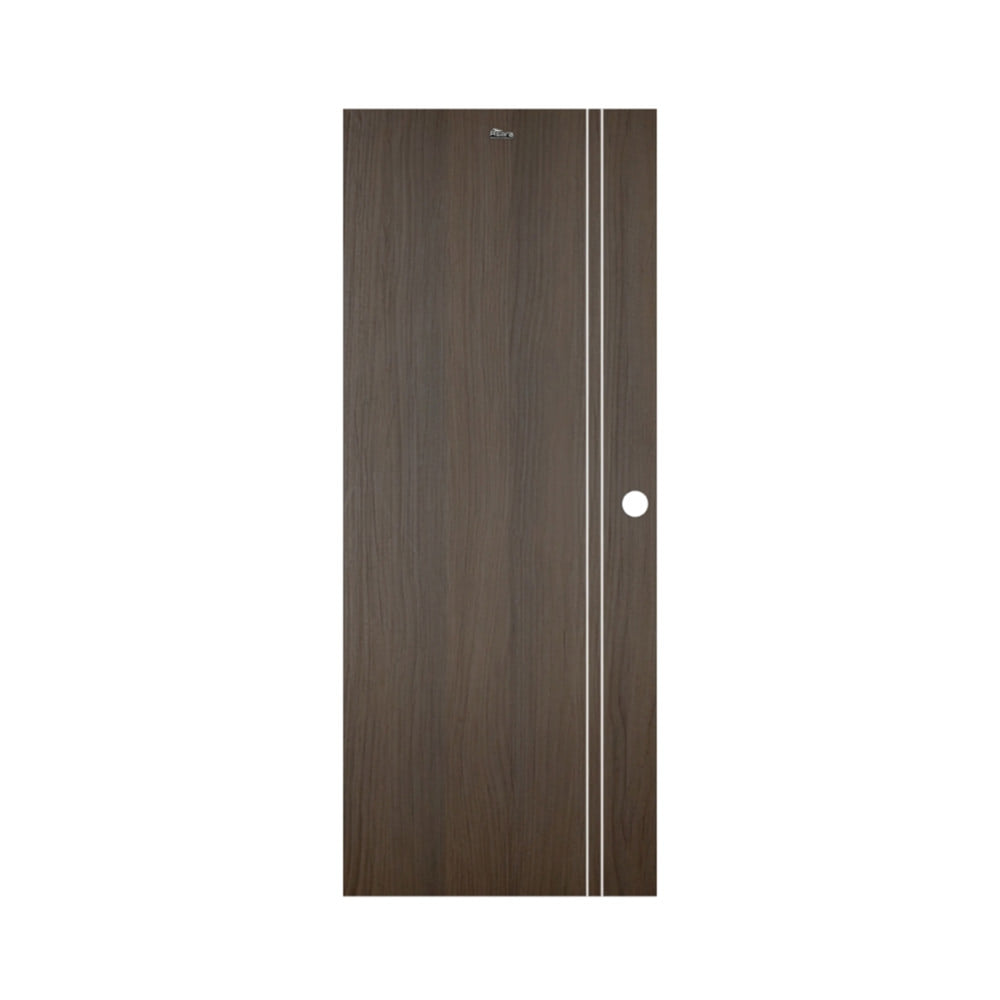 ประตูภายใน UPVC เจาะลูกบิด ASARA A921 80x200 ซม. สี OAK-BROWN