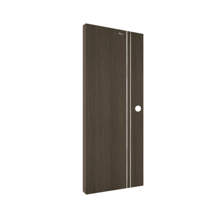 ประตูภายใน UPVC เจาะลูกบิด ASARA A921 80x200 ซม. สี OAK-BROWN_1