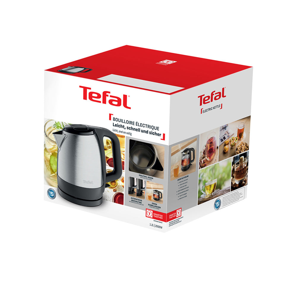 กาต้มน้ำไฟฟ้า TEFAL KI1E0DT0 1.2 ลิตร สีดำ