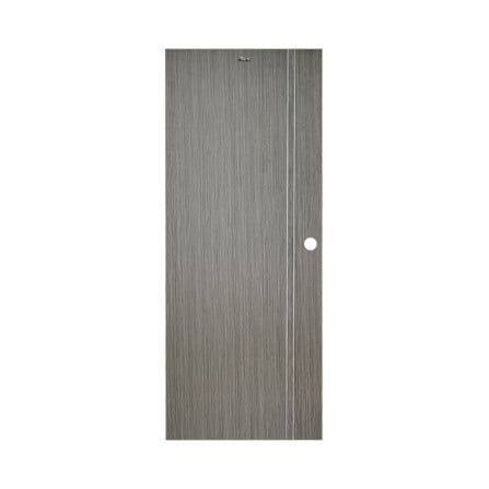 ประตูภายใน UPVC เจาะลูกบิด ASARA A921 80x200 ซม. สี SILVER GREY_0