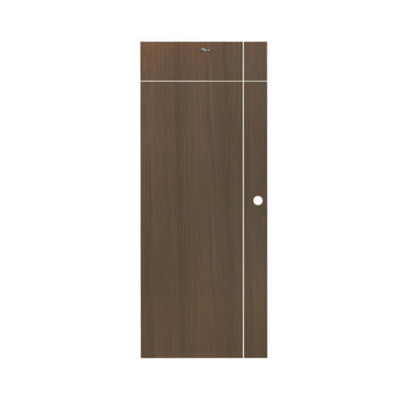 ประตูภายใน UPVC เจาะลูกบิด ASARA A922 80x200 ซม. สี OAK-BROWN_0